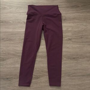 ALO plum airbrush leggings